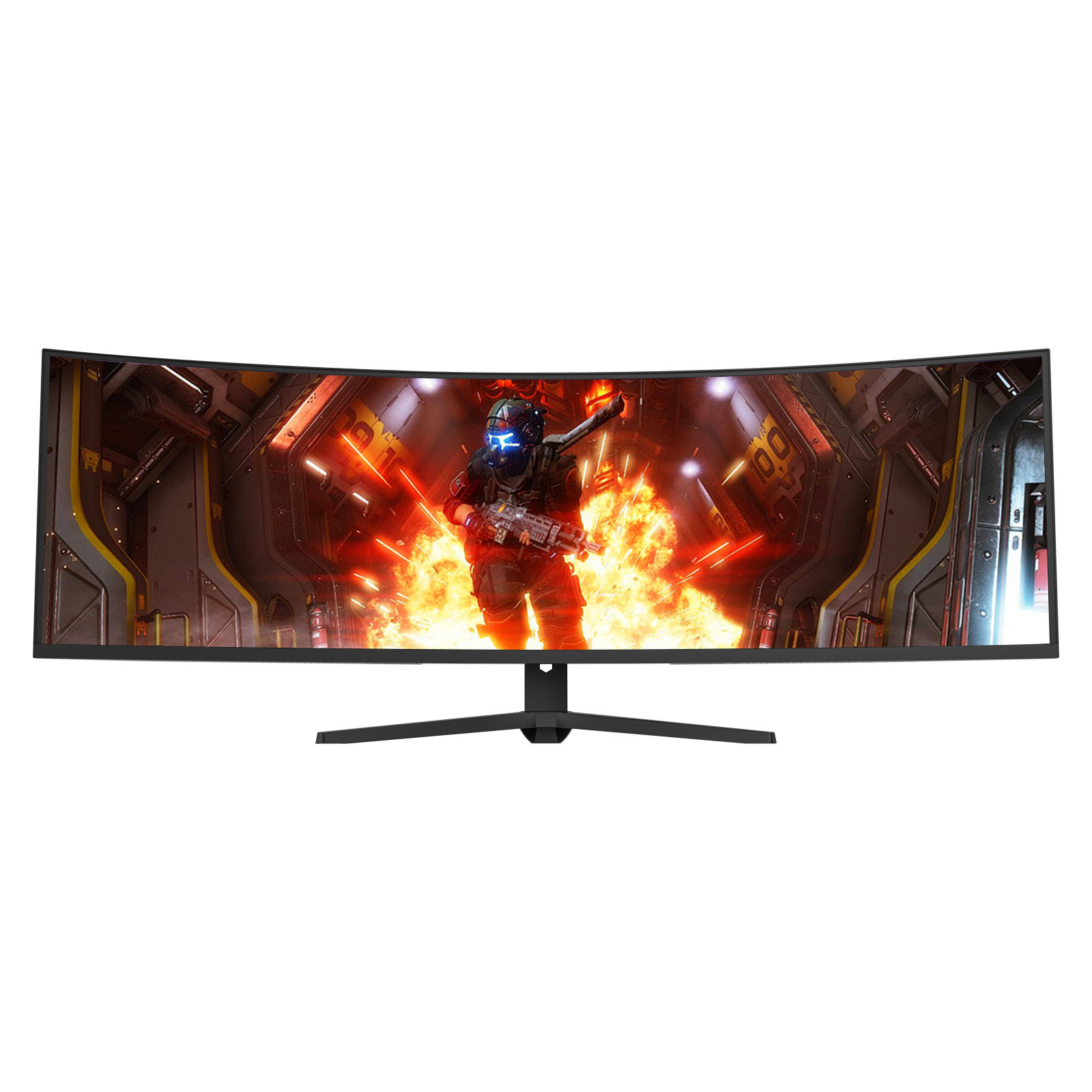 Pc Gaming Ultrawide Monitor - شاشة ألعاب منحنية R3800 مقاس 49