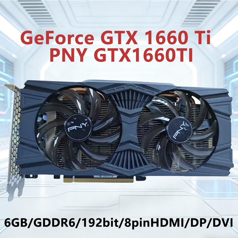Pc Gaming Nvidia - بطاقة رسومات PNY GeForce GTX 1660