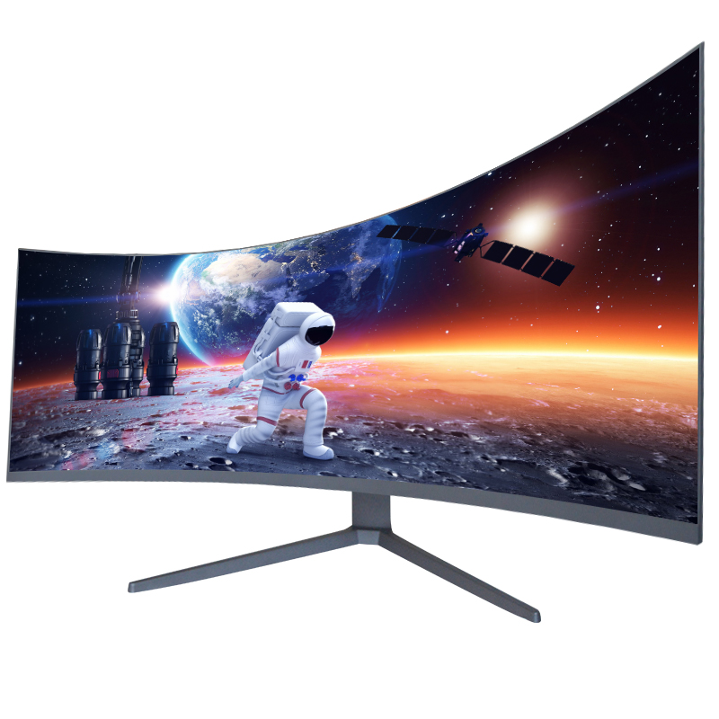 Pc Gaming Ultrawide Monitor - شاشة ألعاب منحنية مقاس 49 بوصة