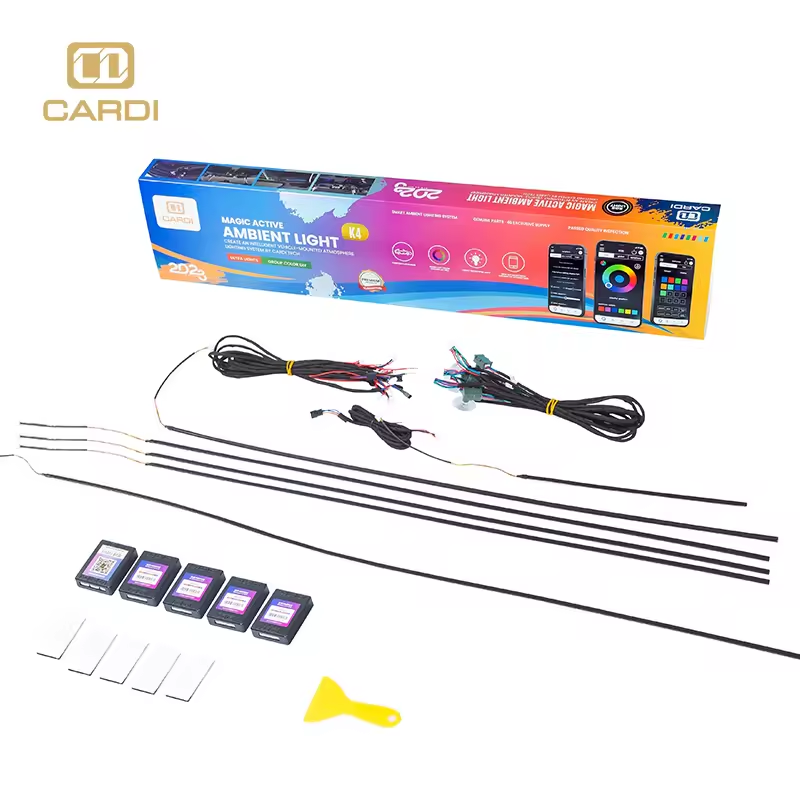 Rgb Light Strip - شريط إضاءة LED نيون ملون بالكامل