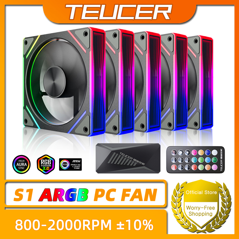 Pc Water Cooling - مروحة كمبيوتر TEUCER Prism S1 ARGB