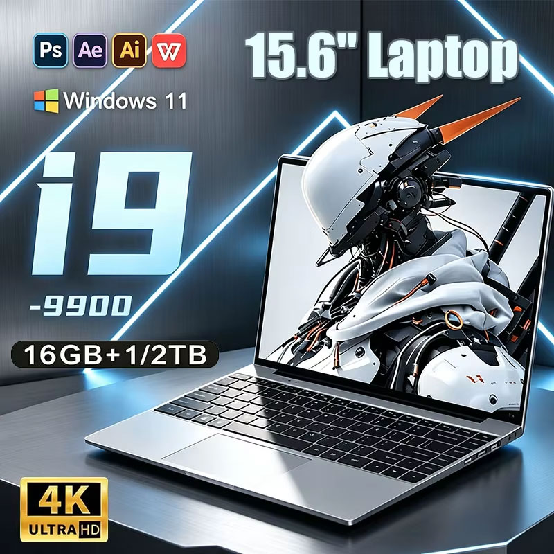 Pc Gaming Keyboard - كمبيوتر محمول جديد بشاشة 15.6 بوصة،