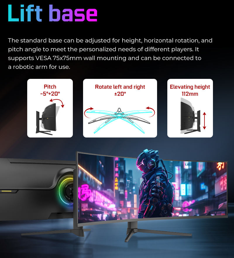 شاشة ألعاب منحنية R3800 مقاس 4 - مراجعة Pc Gaming Ultrawide Monitor وسعره
