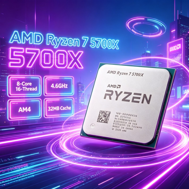 معالج AMD Ryzen 7 5700X بسرعة  - مراجعة Pc Gaming Build Up وسعره
