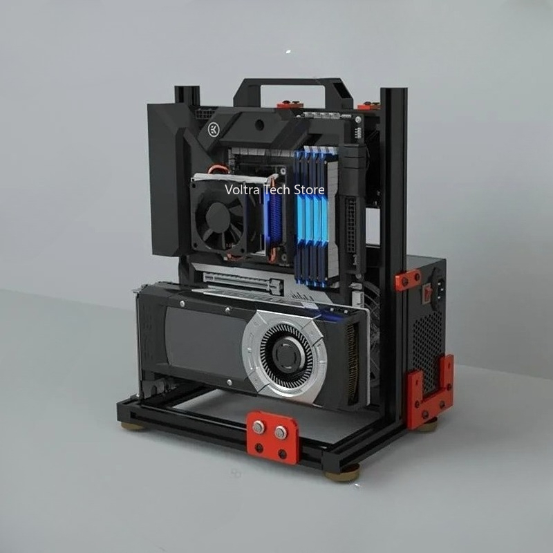 إطار كمبيوتر مفتوح، حامل لوحة  - مراجعة Pc Water Cooling وسعره