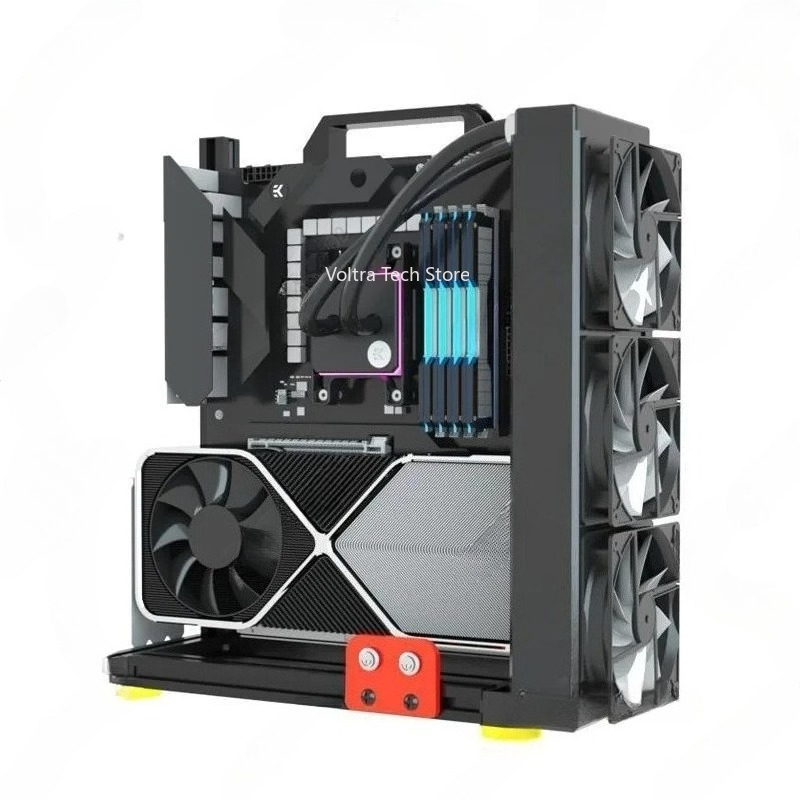 إطار كمبيوتر مفتوح، حامل لوحة  - مراجعة Pc Water Cooling وسعره