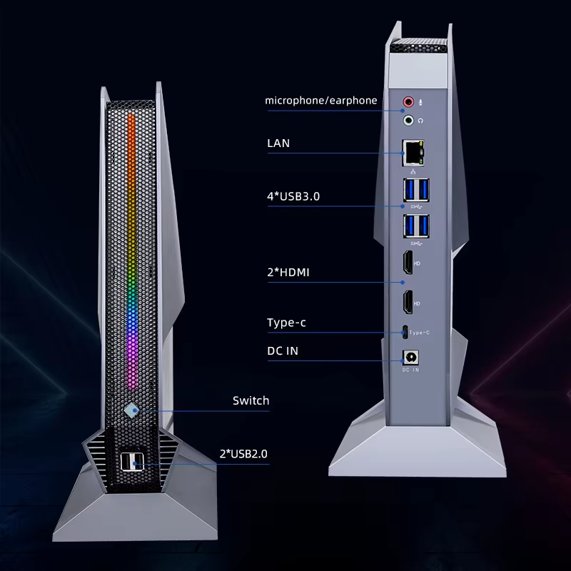 كمبيوتر ألعاب صغير Topton F10  - مراجعة Pc Gaming Nvidia وسعره