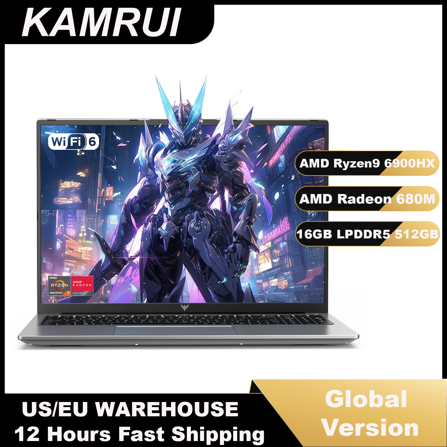 كمبيوتر محمول KAMRUI 16 بوصة م - مراجعة Pc Gaming Nvidia وسعره