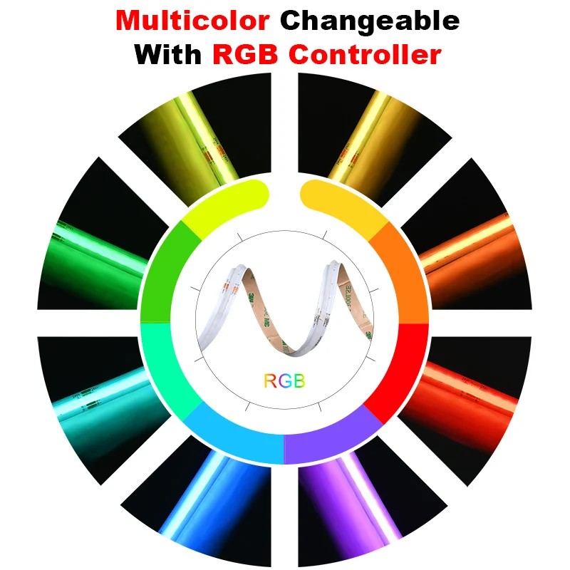 شريط إضاءة LED مرن RGB بدون نق - مراجعة Rgb Light Strip وسعره
