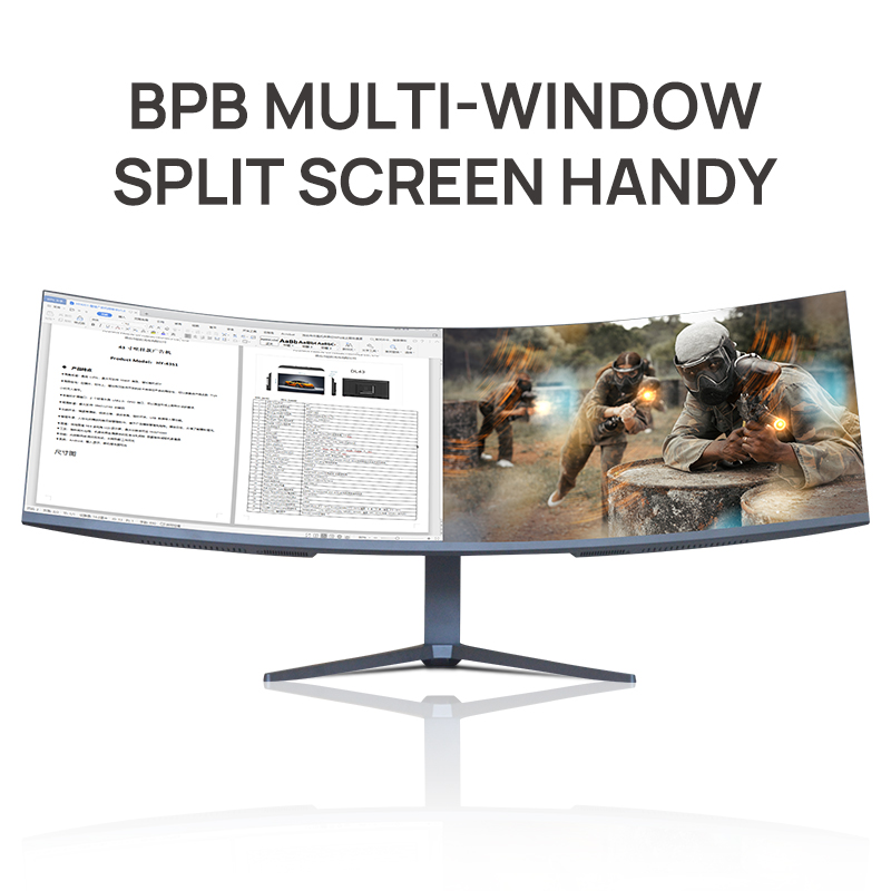 شاشة ألعاب منحنية مقاس 49 بوصة - مراجعة Pc Gaming Ultrawide Monitor وسعره