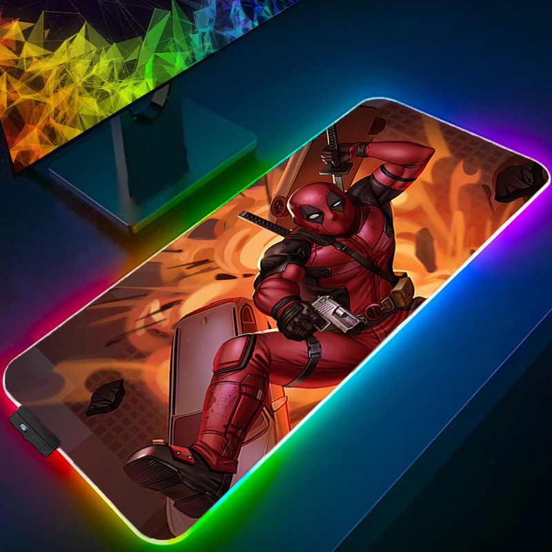 لوحة ماوس LED للألعاب بإضاءة خ - مراجعة Pc Gaming Simulator وسعره