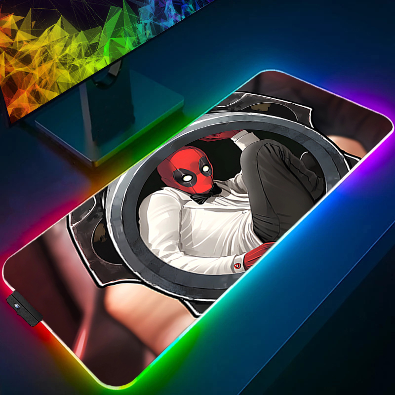 لوحة ماوس LED للألعاب بإضاءة خ - مراجعة Pc Gaming Simulator وسعره