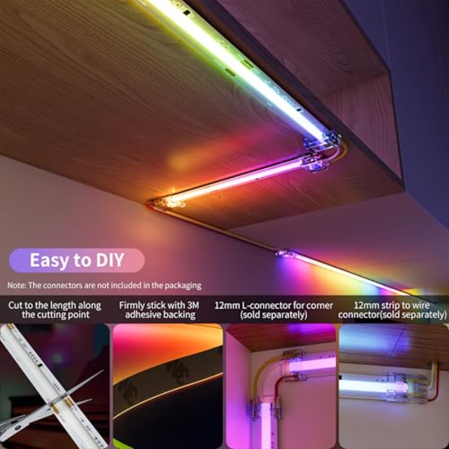 شريط إضاءة LED ذكي بتقنية RGB  - مراجعة Rgb Light Strip وسعره