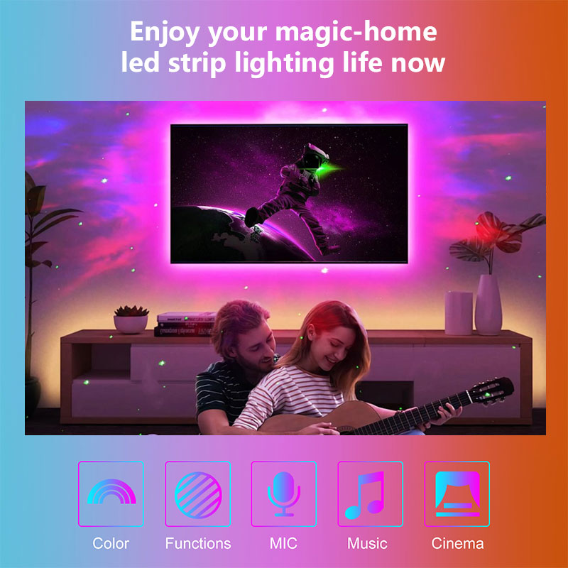شريط إضاءة LED ذكي للتلفزيون م - مراجعة Rgb Light Strip وسعره