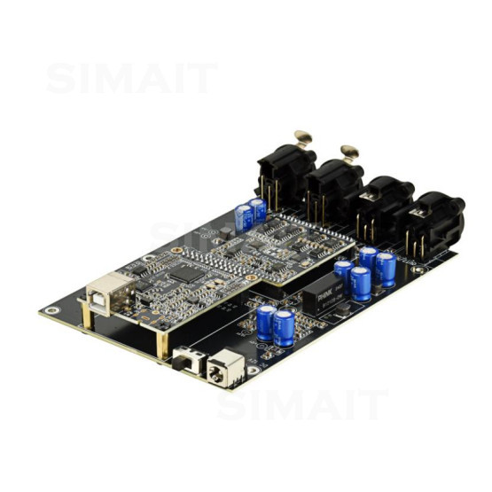واجهة صوتية USB ASIO XMOS ثنائ - مراجعة Sound Card Usb وسعره