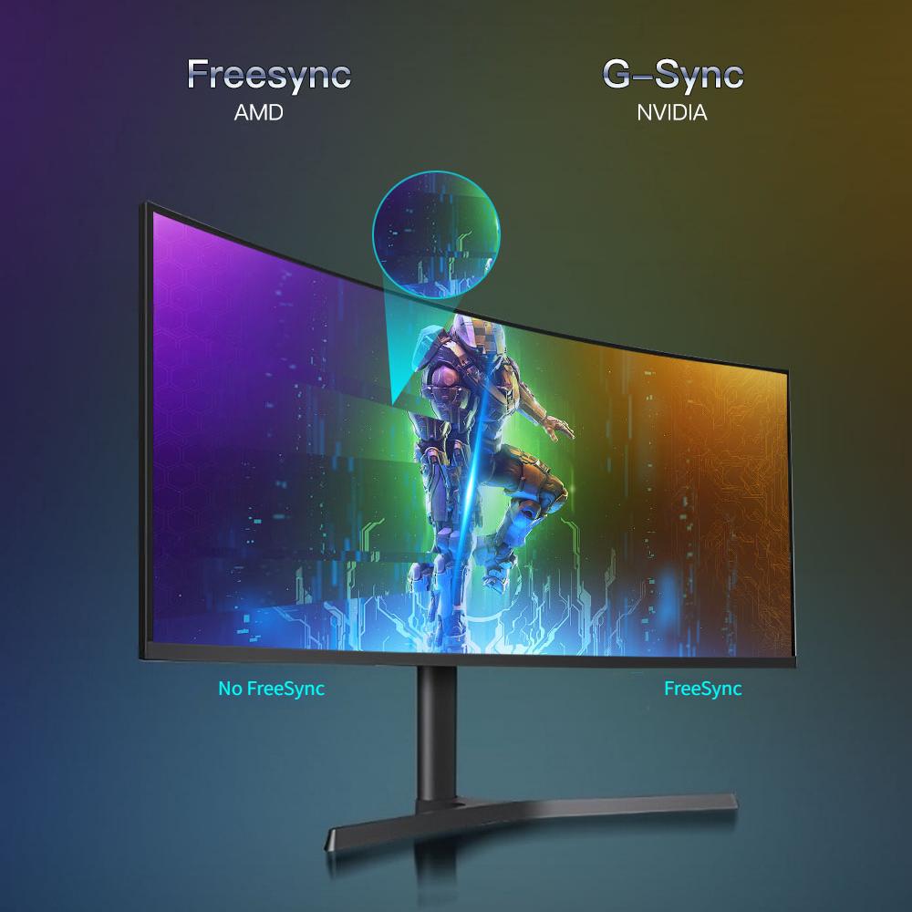 شاشة كمبيوتر نحيفة بدون إطار ل - مراجعة Pc Gaming Ultrawide Monitor وسعره