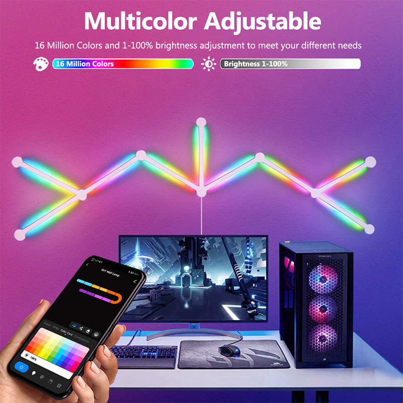 مصباح حائط RGB ذكي، شريط إضاءة - مراجعة Rgb Light Strip وسعره