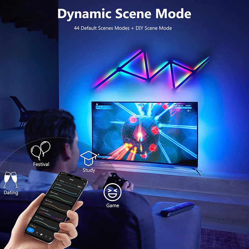 مصباح حائط RGB ذكي، شريط إضاءة - مراجعة Rgb Light Strip وسعره