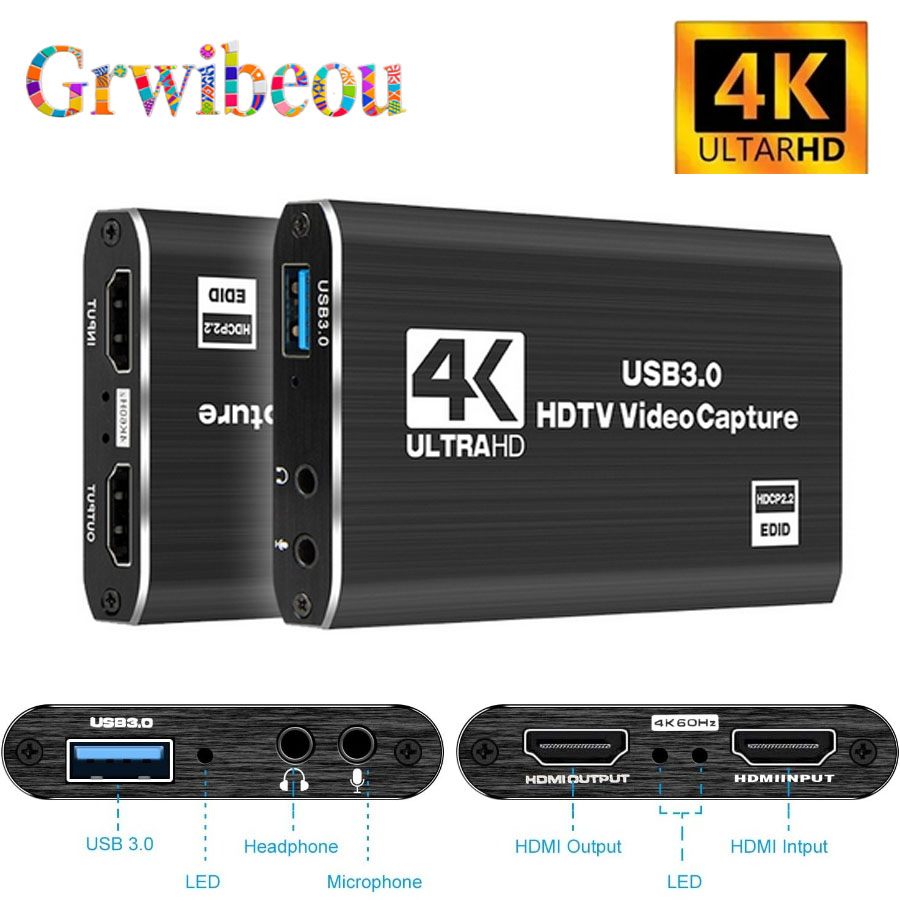 4K USB 3.0 بطاقة التقاط الفيدي - مراجعة Sound Card Usb وسعره