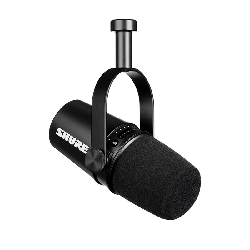 ميكروفون شور MV7 هجين USB/XLR  - مراجعة Sound Card Usb وسعره