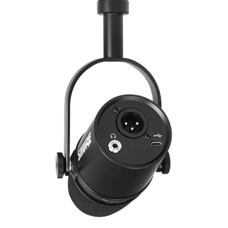 ميكروفون شور MV7 هجين USB/XLR  - مراجعة Sound Card Usb وسعره