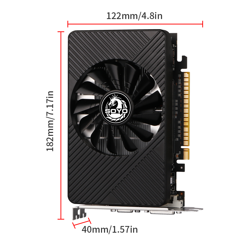 بطاقة رسومات SOYO GTX 550TI GD - مراجعة Pc Gaming Nvidia وسعره