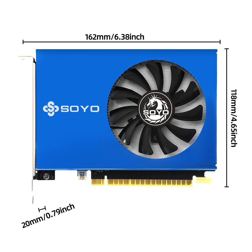 بطاقة رسومات SOYO NVIDIA GeFor - مراجعة Pc Gaming Nvidia وسعره