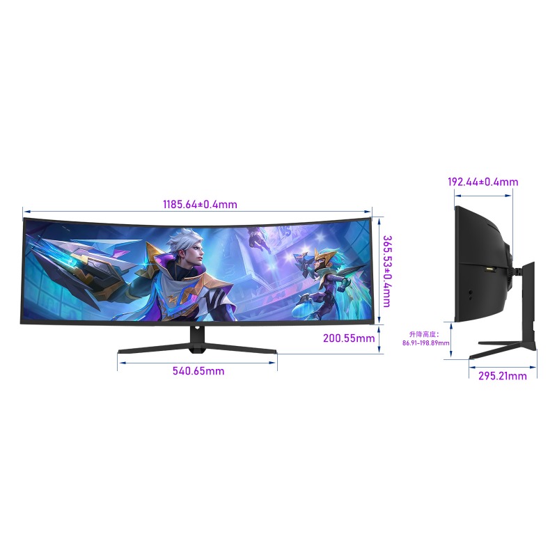 شاشة ألعاب منحنية فائقة العرض  - مراجعة Pc Gaming Ultrawide Monitor وسعره