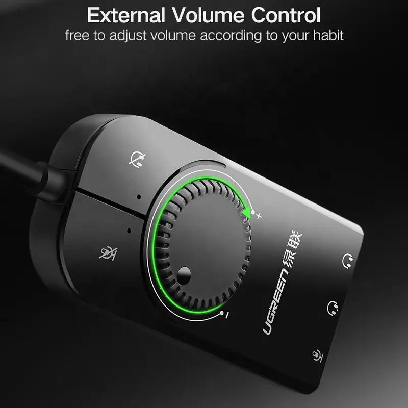 UGREEN USB كارت الصوت بطاقة ال - مراجعة Sound Card Usb وسعره